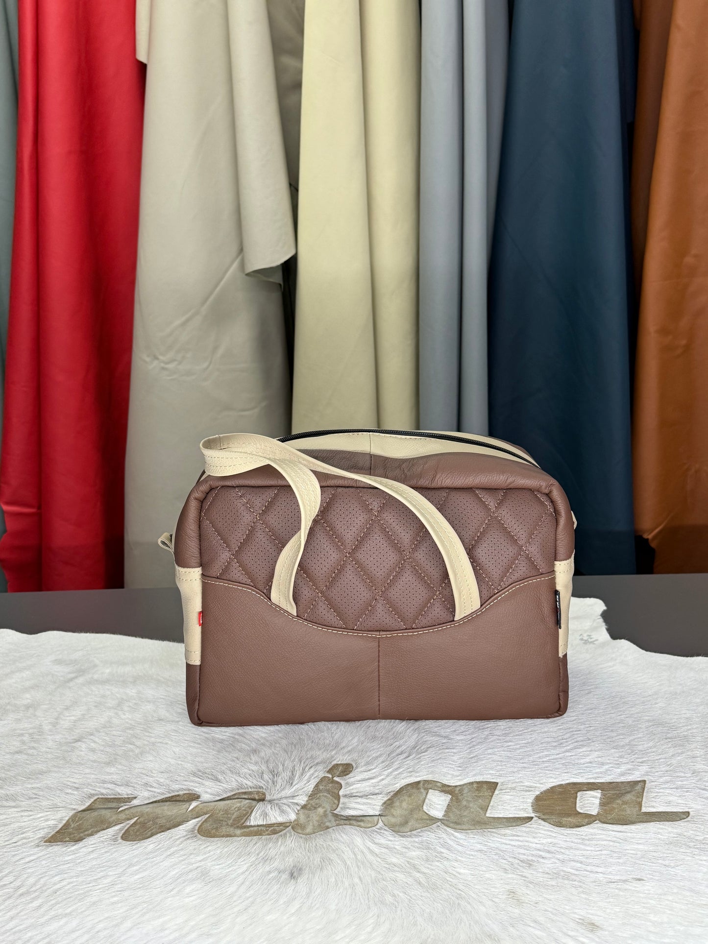 Bolso Miaa - Beige/cafe